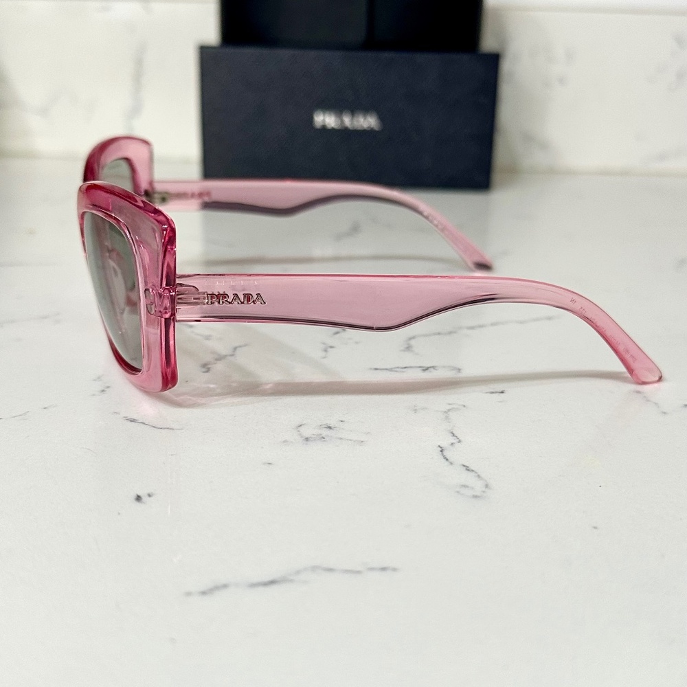Prada pink cat eye sunglasses